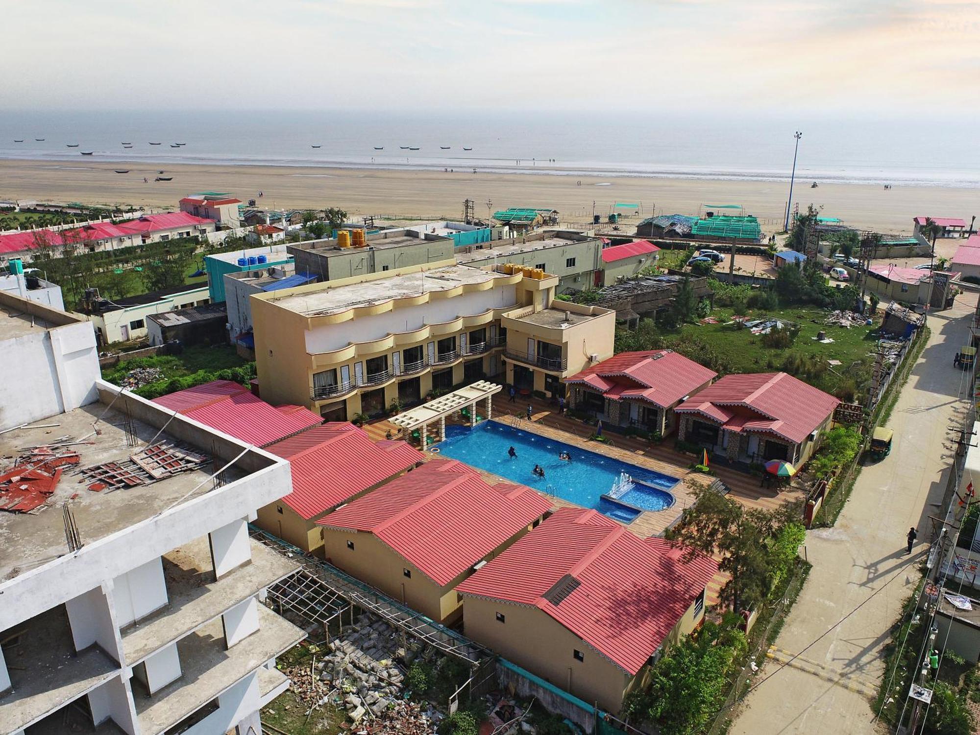 Aqua Blue Resort Private Limited Mandarmani Exterior foto